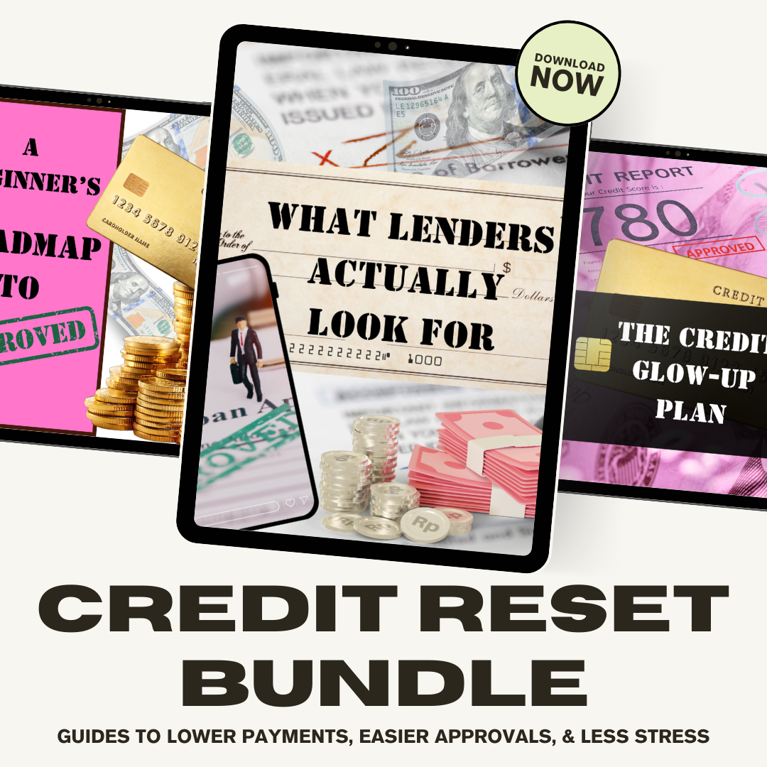 The Credit Reset Bundle - 3 EBOOKS